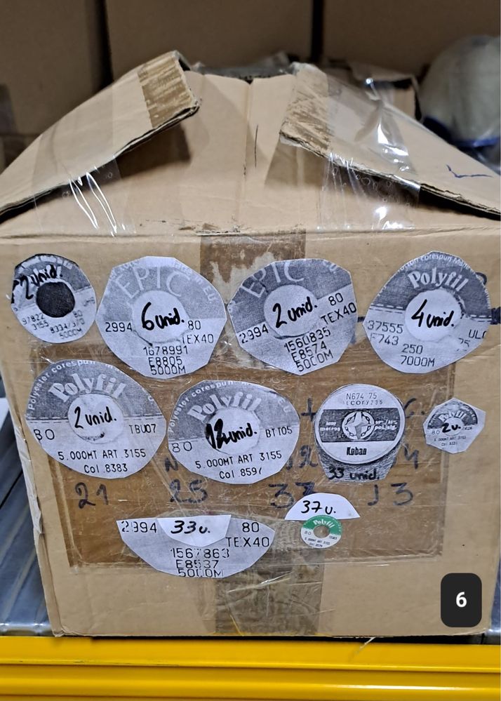 Lote de linhas várias marcas