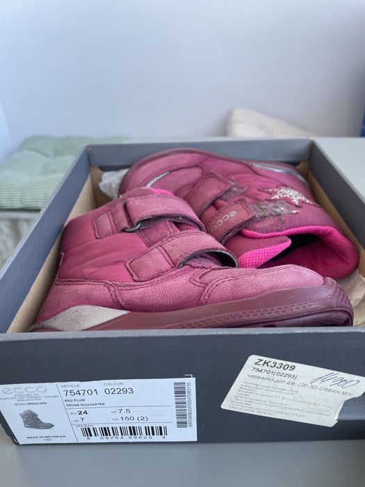 Ботинки зимові. Ecco.