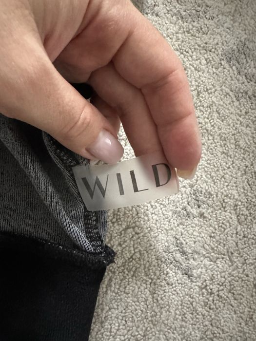 Велюровый топ wild