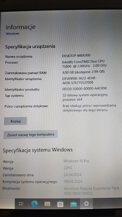 Komputer - laptop Samsung