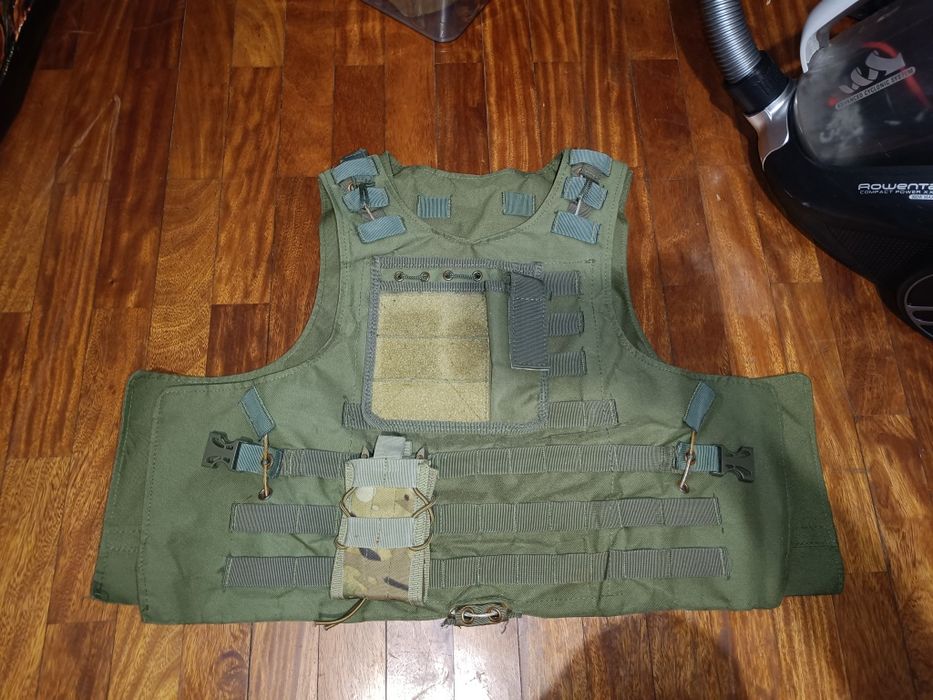 Colete + Mochila Airsoft