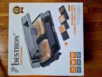 Bestron Grill kontaktowy 3w1 ASG90XXL, toster, gofrownica, grill