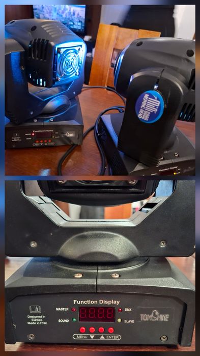 REZERWACJA Mini Gobo Moving Head 2 szt.