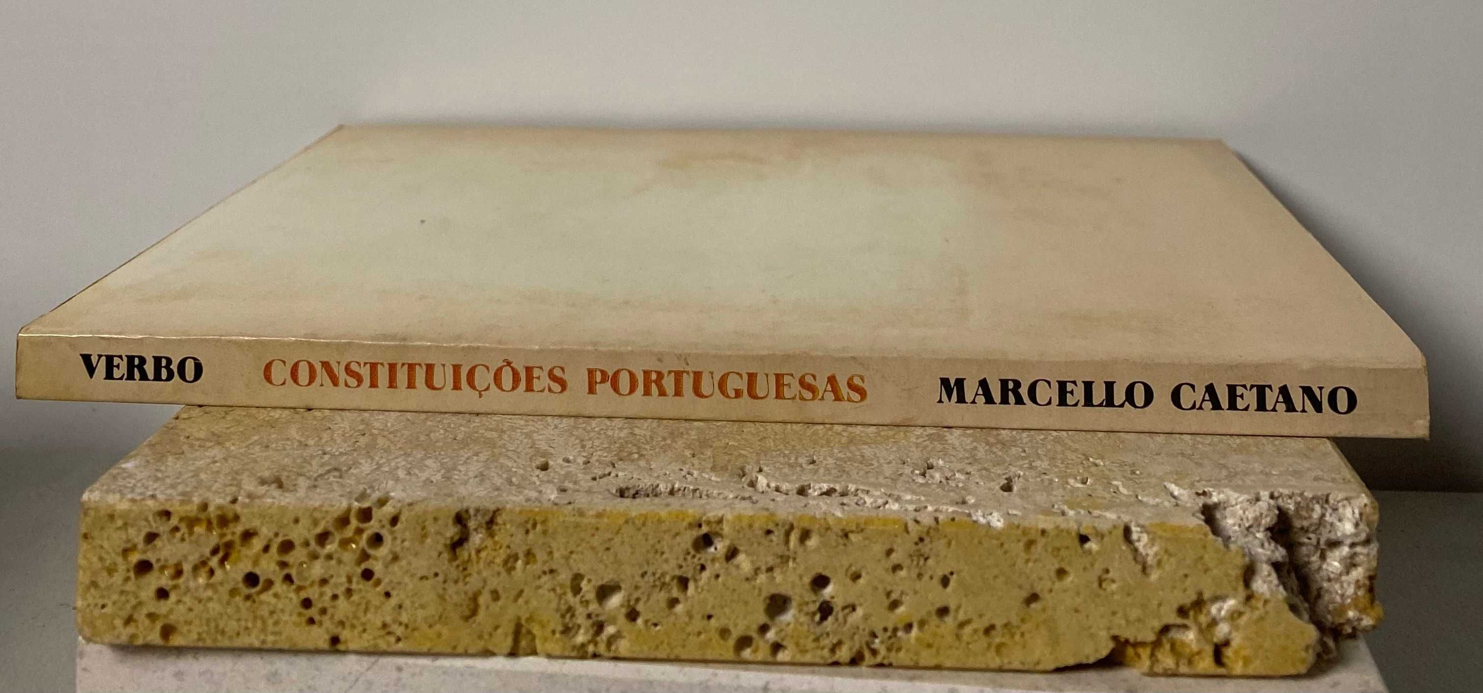 Livro  Ref:PVI - Constituições Portuguesas - Marcello Caetano