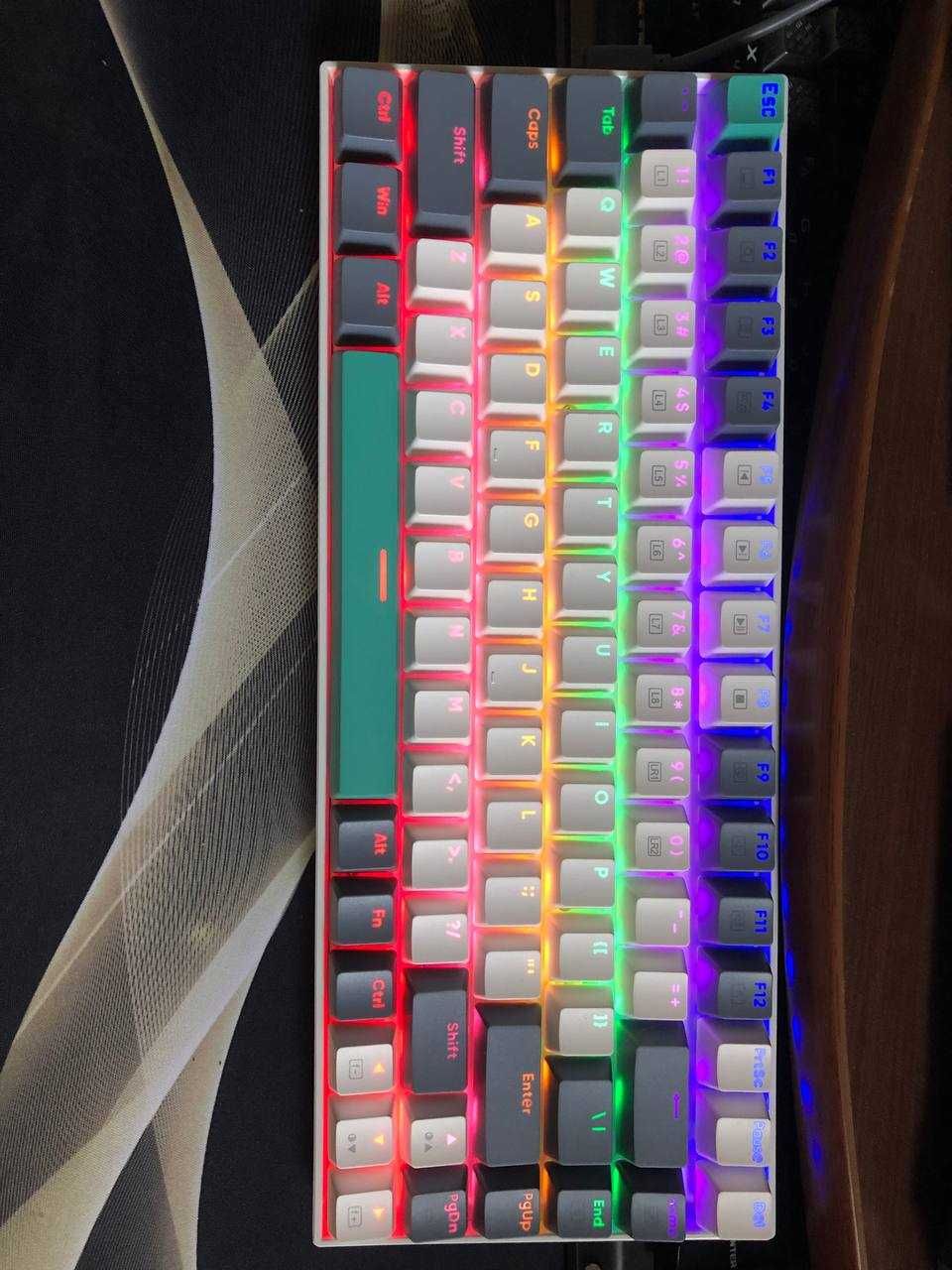 Клавіатура механічна ігрова Machenike K500 з RGB підсвіткою Hot-Swap