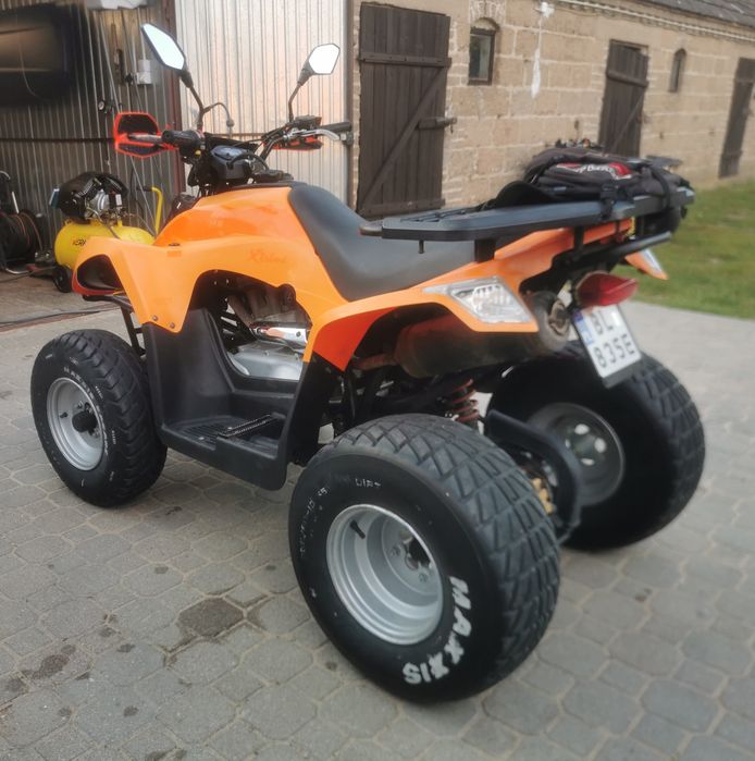 Quad DAELIM ET 250 zarejestrowany homologacja 2007r. ATV