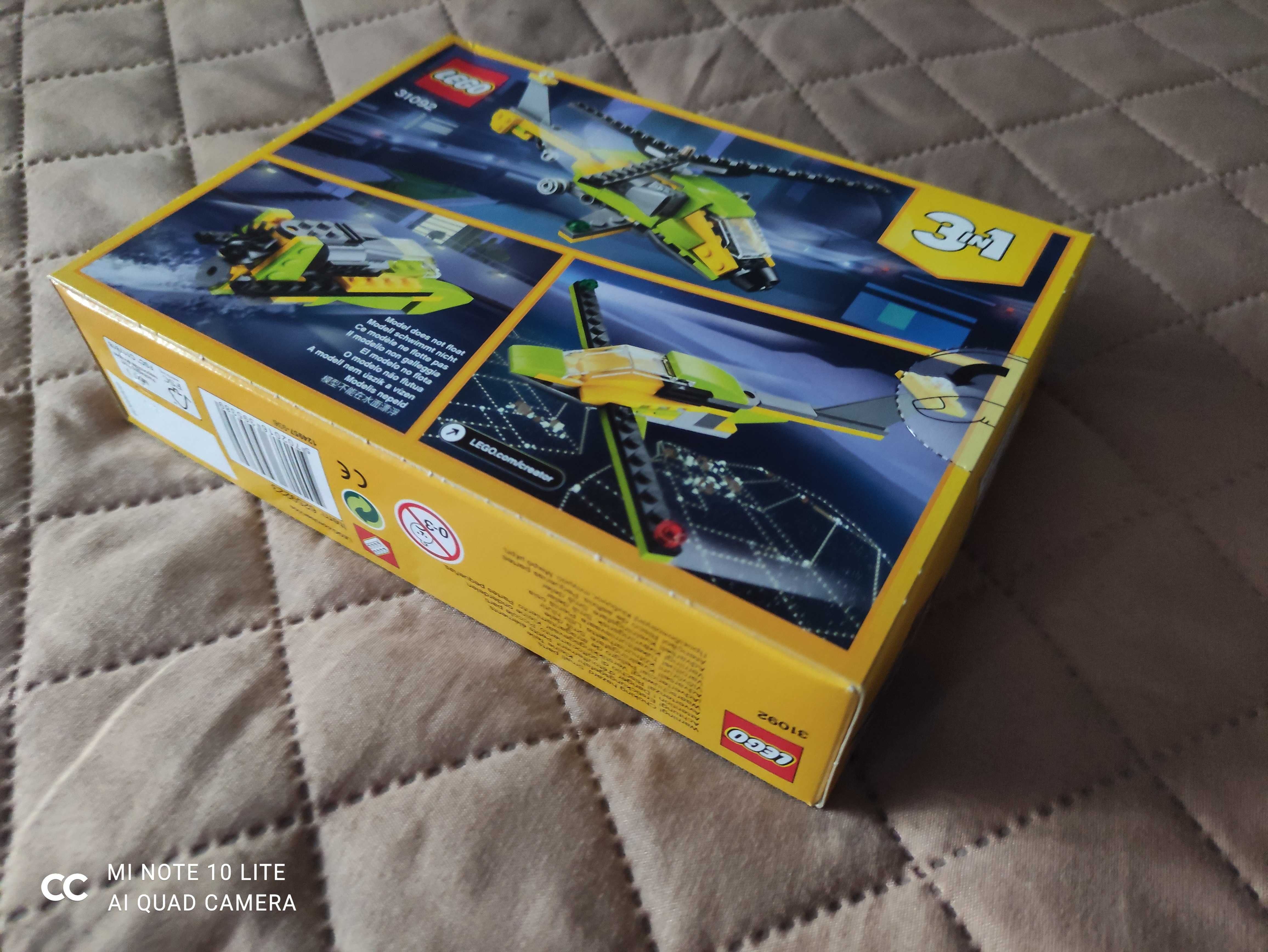 LEGO 31092 Creator 3w1 - Przygoda z helikopterem - NOWE