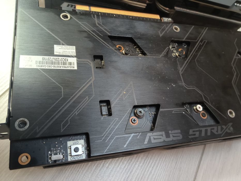Відеокарта  ASUS Rog Strix RX5700 8Gb OC Gaming