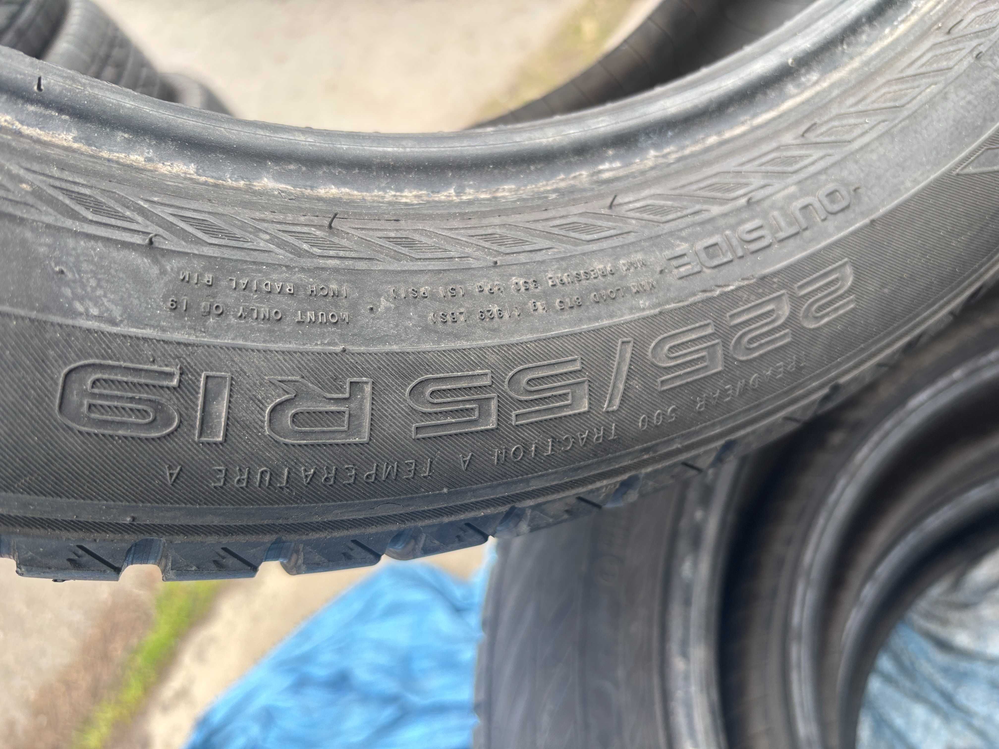 225-55-R19 NOKIAN HAKKA BLACK летняя резина 4штуки GERMANY 2023