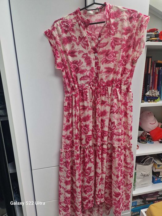 Sukienka damska w kwiaty