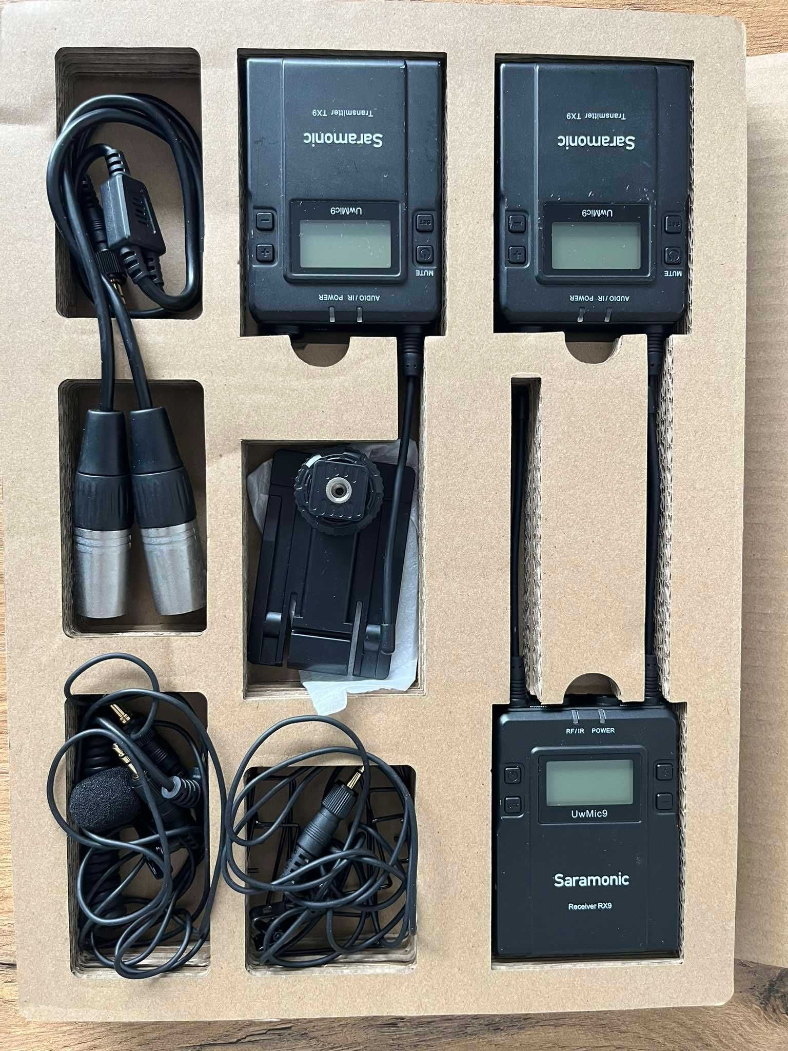 Mikrofony bezprzewodowe (mikroporty) SARAMONIC UWMIC9 KIT2
