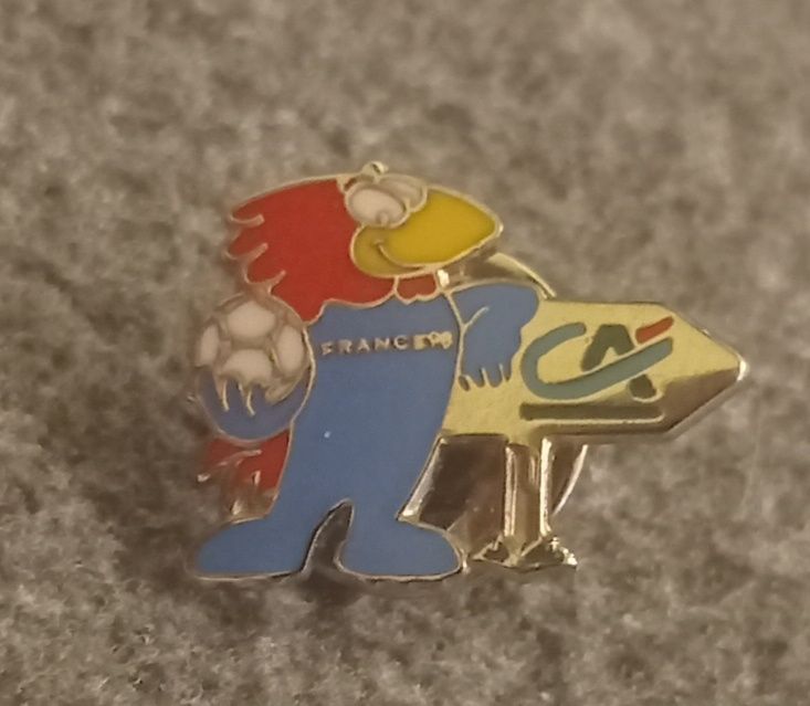 Pin przypinka francja MŚ 98