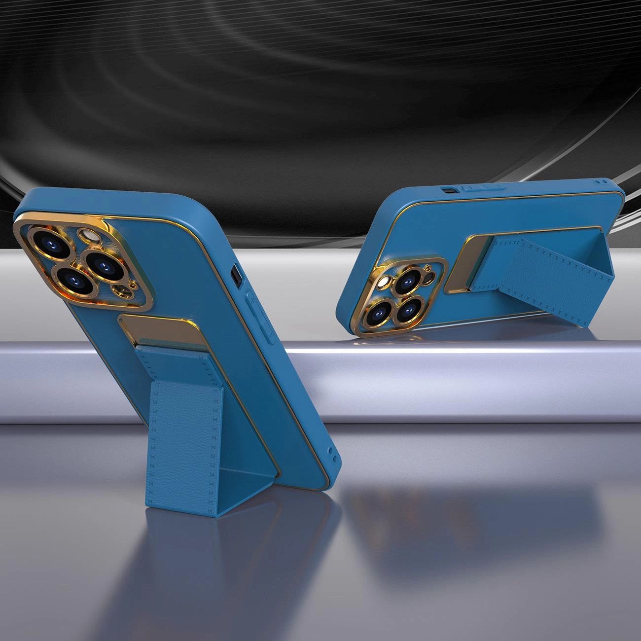 New Kickstand Case Etui Do Iphone 12 Z Podstawką Czerwony