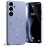 Mercury Magsafe Semi-Silicone Samsung S25+ S936 Lawenda /Lavender
