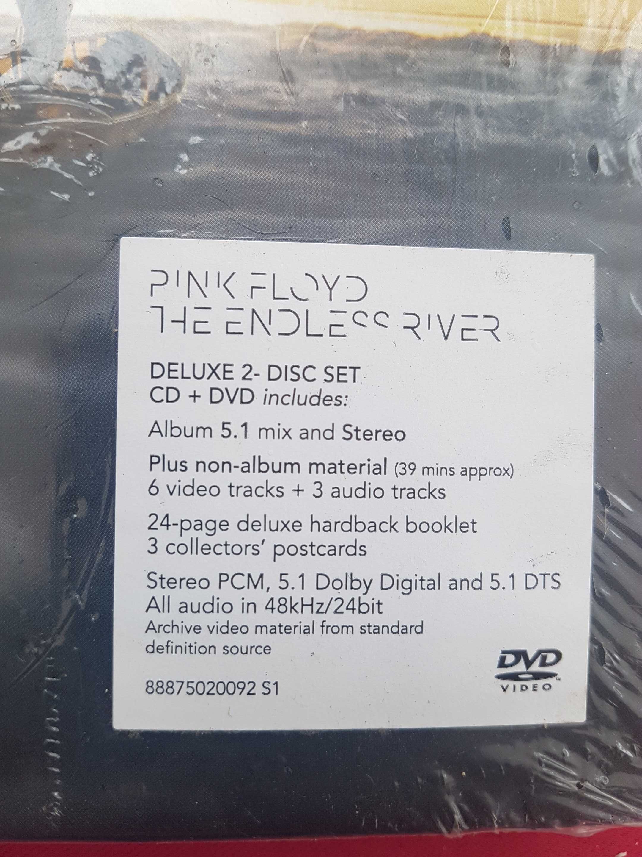Cd duplo + dvd Pink Floyd the endless river Novo selado