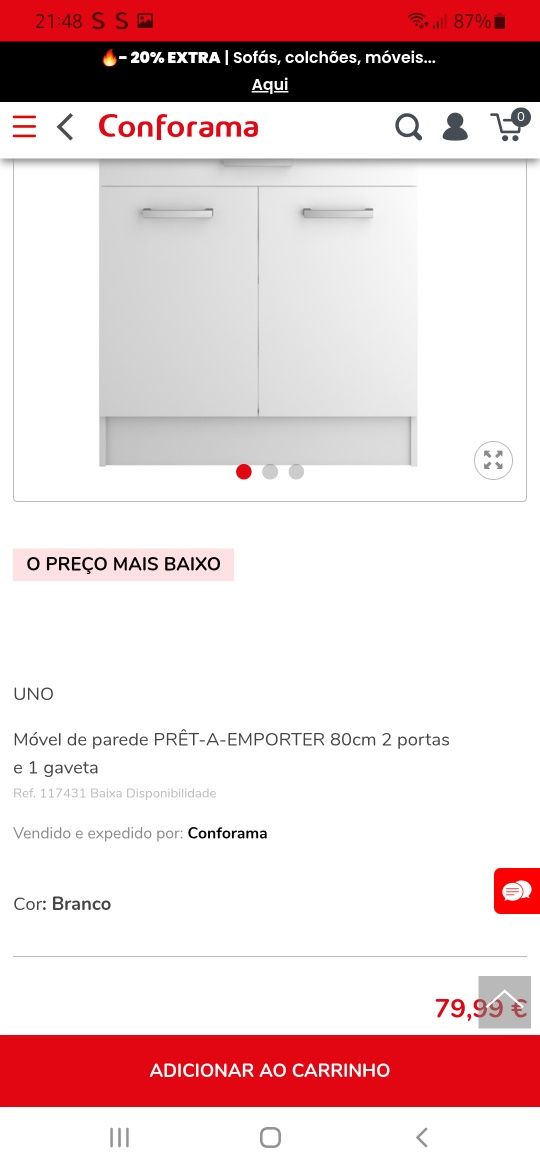 Móvel cozinha ou multiusos