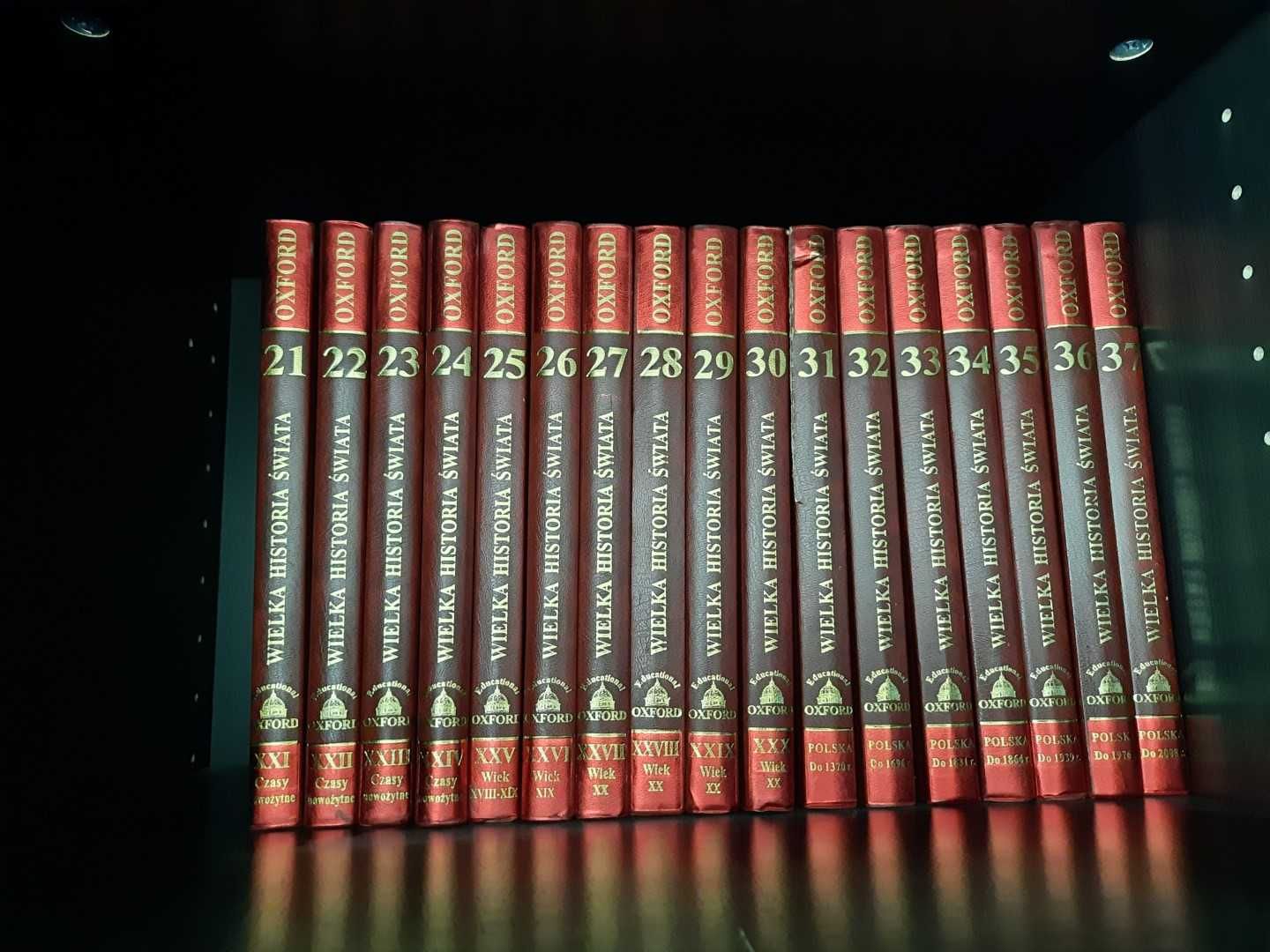 Kolekcja Wielka Historia Świata wyd. 2005 tom 1-37 cała seria