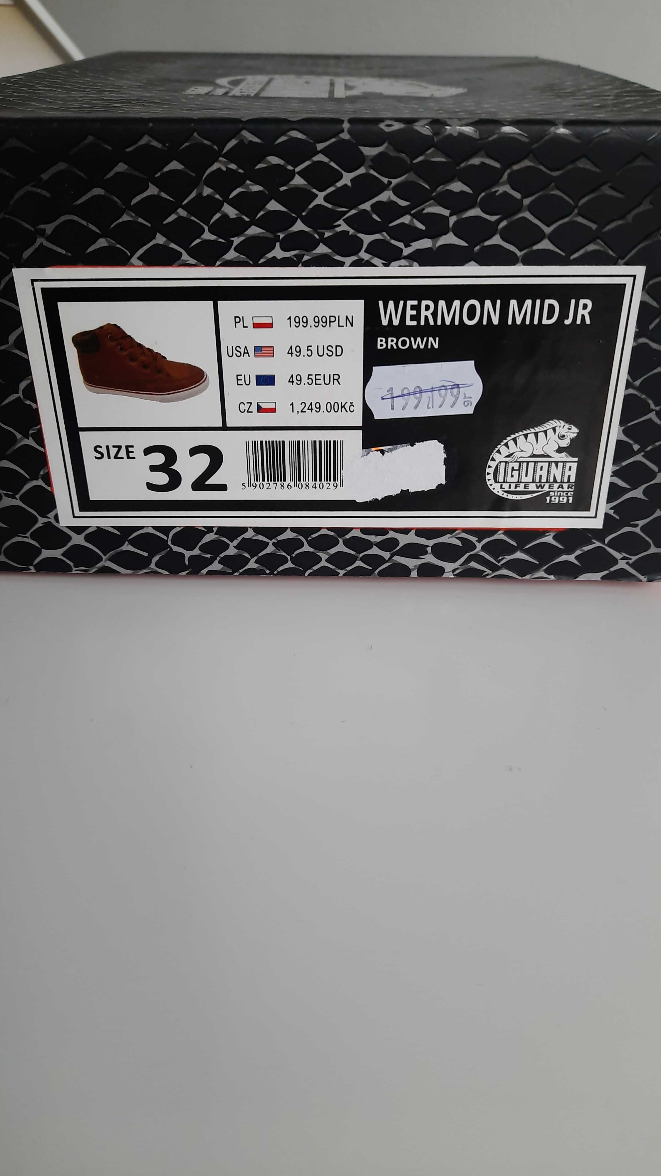 Trampki chłopięce Iguana rozmiar 32