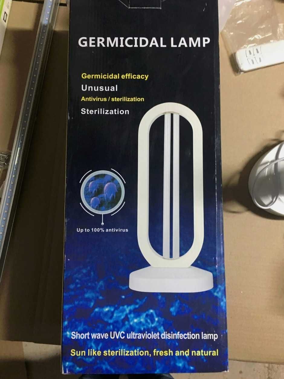 Бактерицидна УФ кварцова лампа настільна ОЗОНОВА 38W