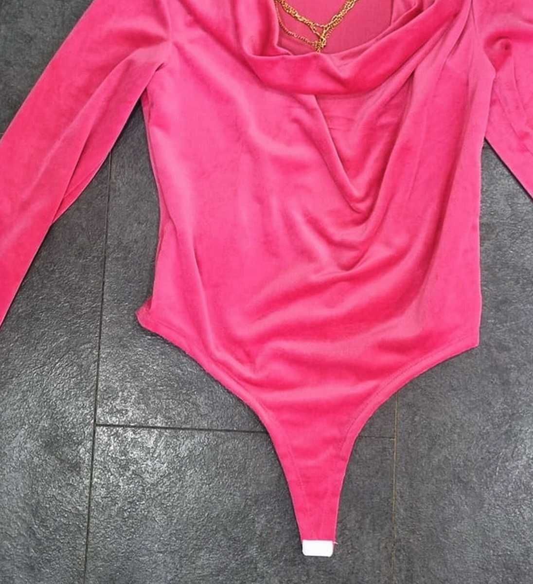 Body welur fuksja  nowe  40  42