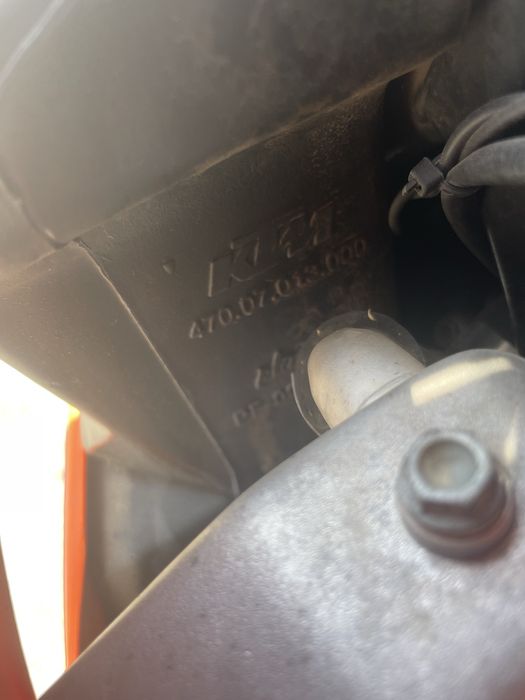 Мотоцикл KTM кросс