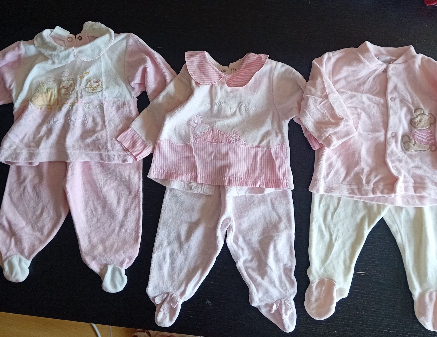 Lote 3 roupa bebe dos 0 a 3meses