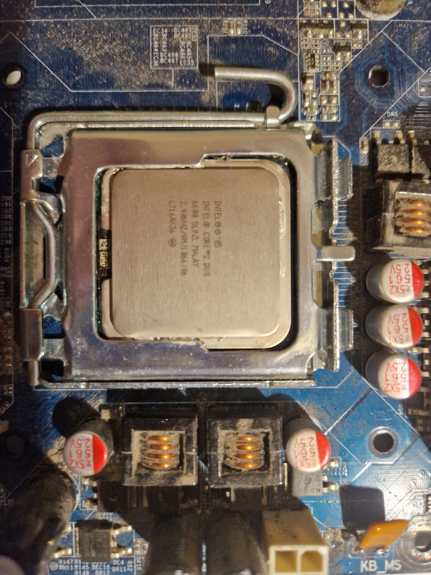 Płyta główna + CPU + RAM