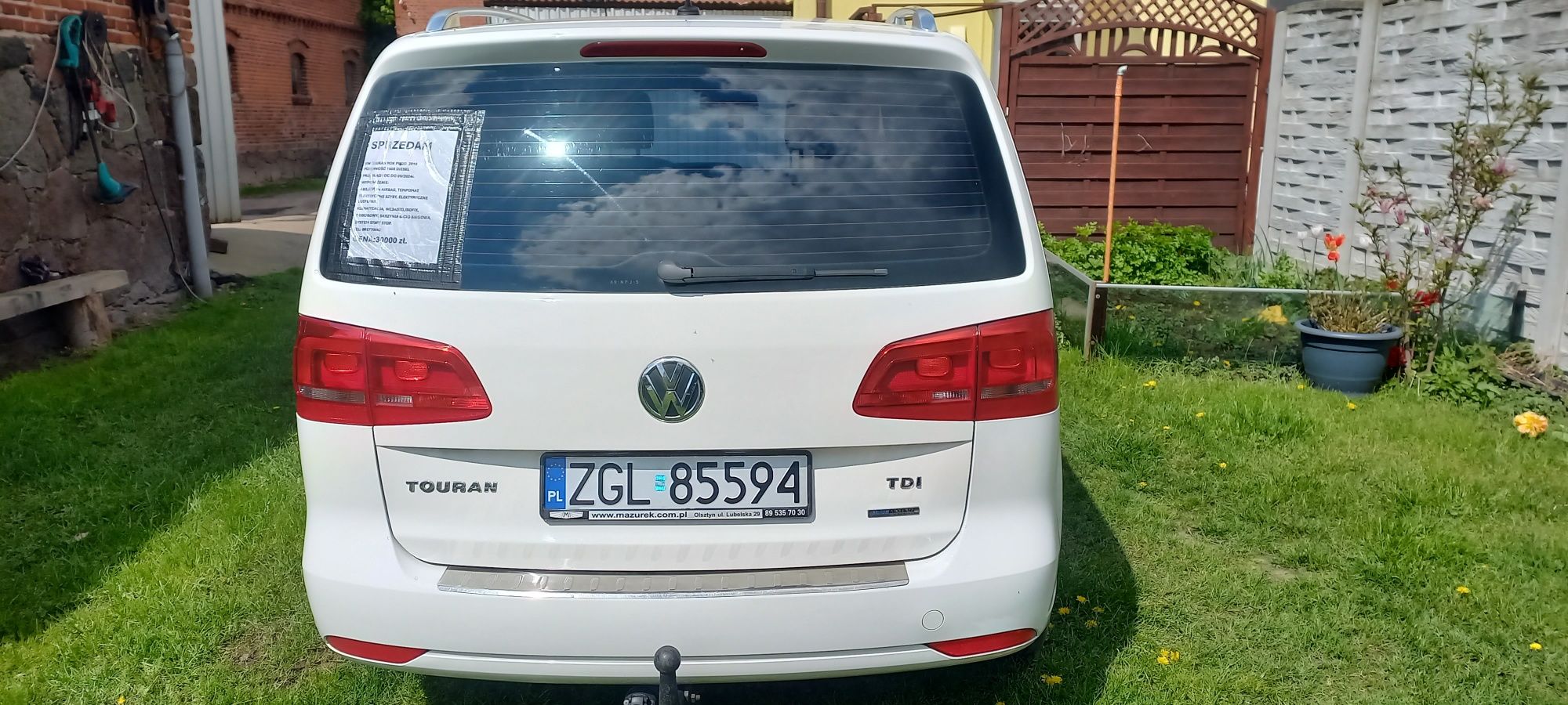 Volkswagen Touran 1.6 diesel 7 miejsc