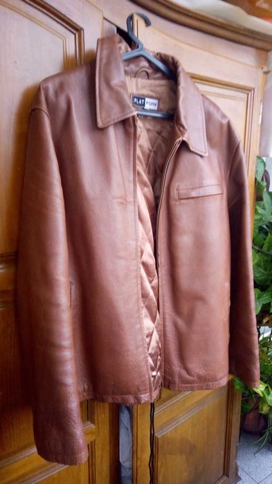 Casaco de pele homem M