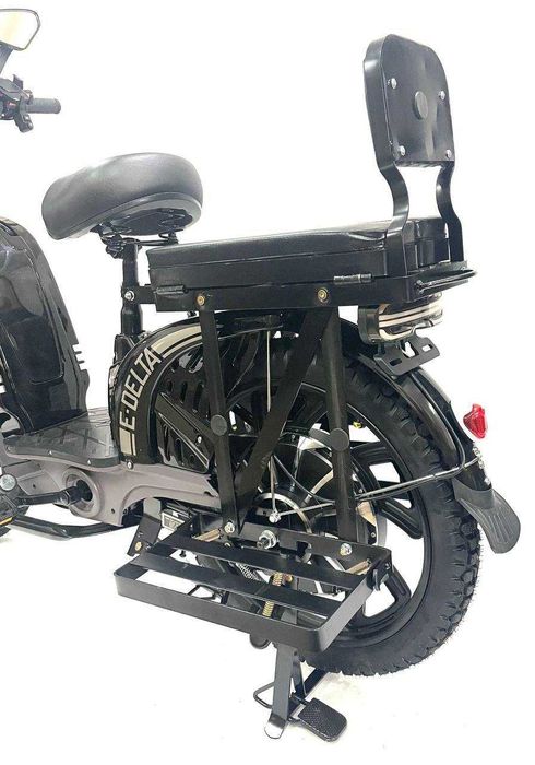 Електровелосипед Crosser E-Delta (800W, 60V, 15Ah, 17 колеса)- Чорний