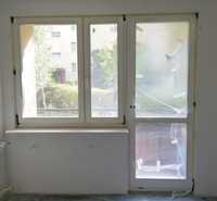 Okna drewniane dwuszybowe  +drzwi balkonowe  -komplet SOKÓŁKA