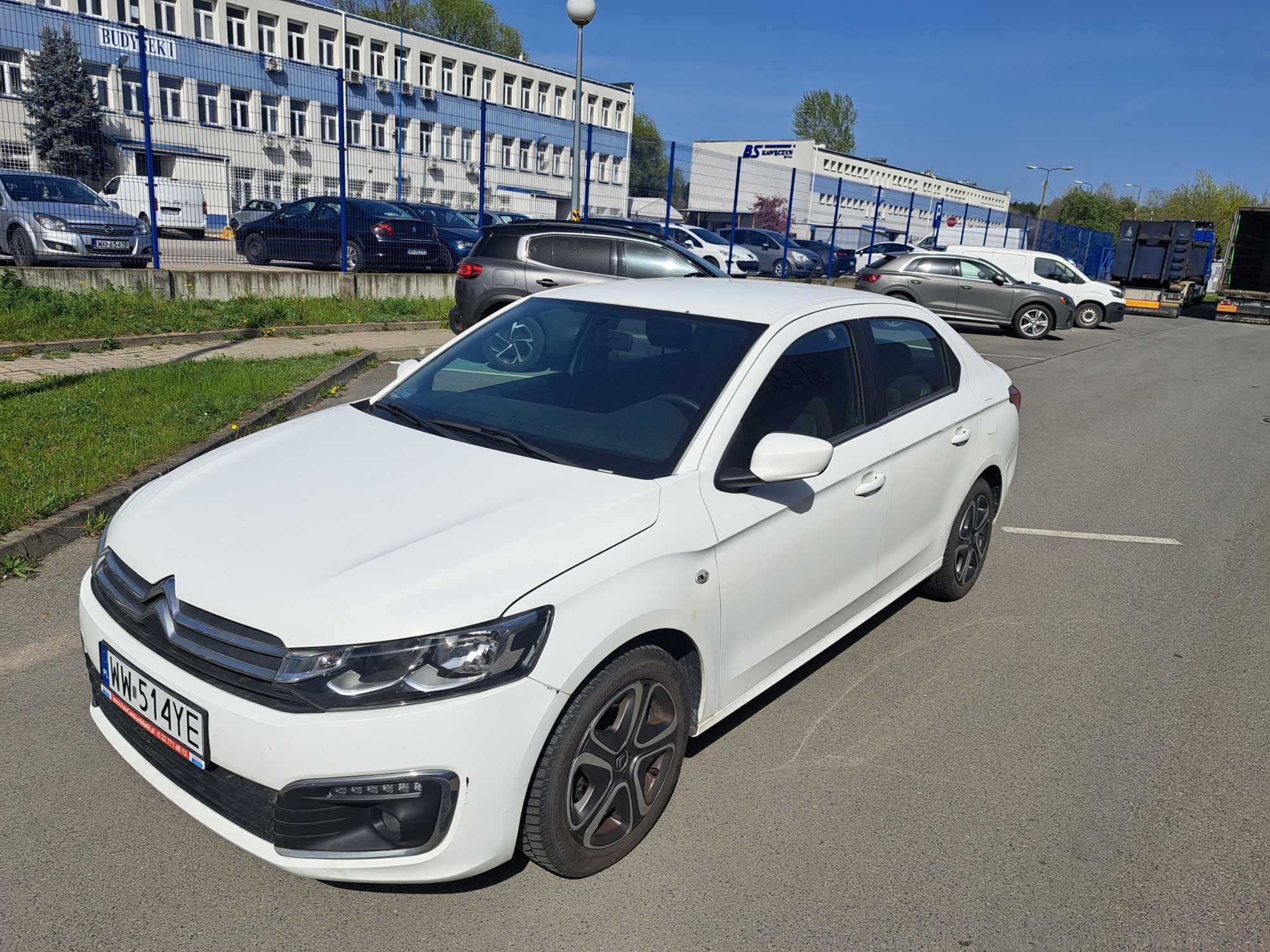 Samochód osobowy Citroen C-Elysse biały