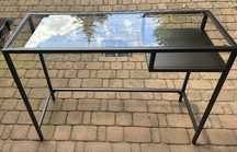 IKEA VITTSJO Stolik czarnobrąz 100x36 cm