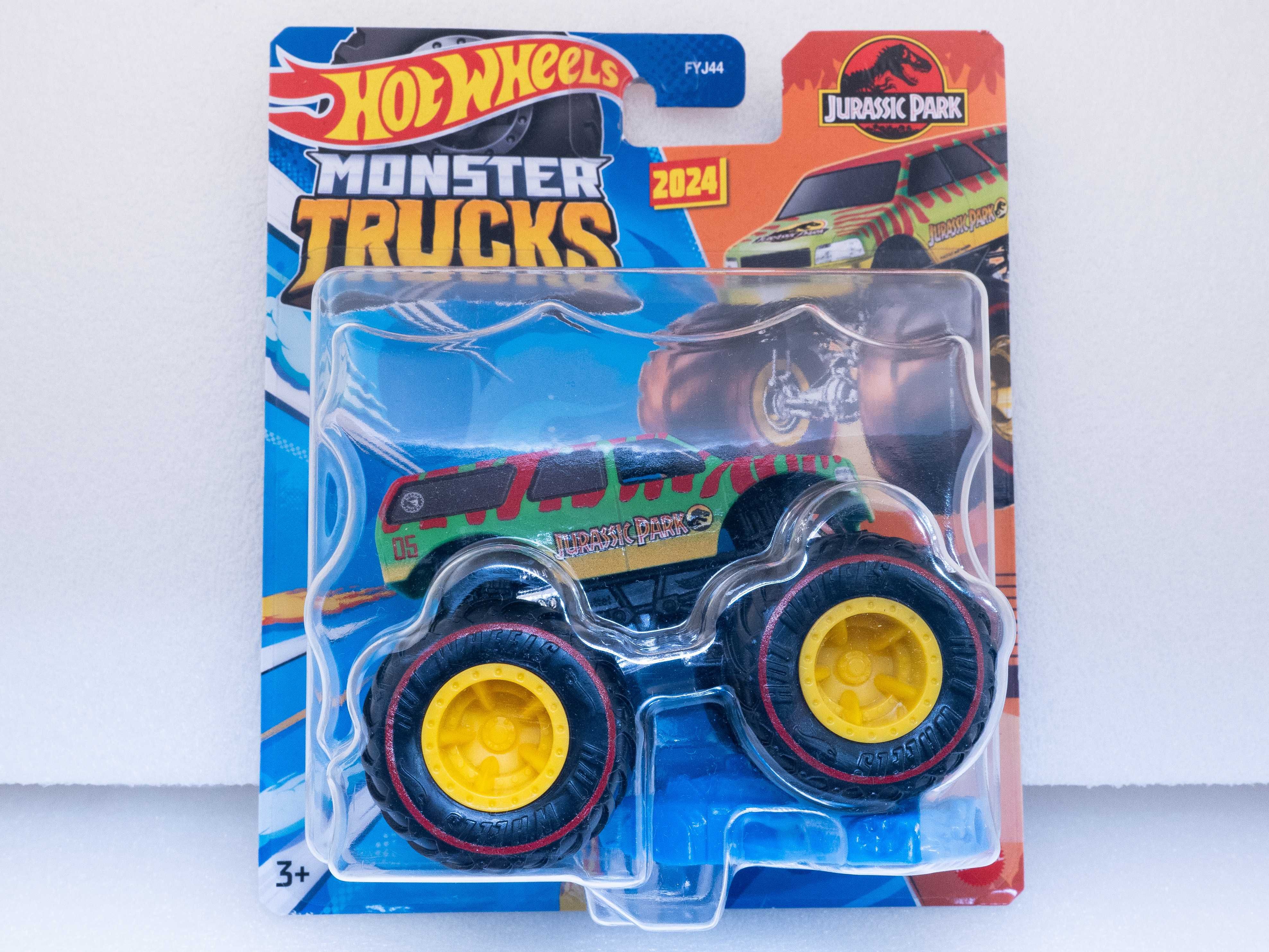 HOT WHEELS Jurassic Park Monster Trucks - Treasure Hunt - NOWY