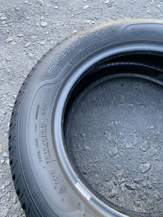 Шини 215/60 R16 Sava пара зима 2022рік,6,7 мм