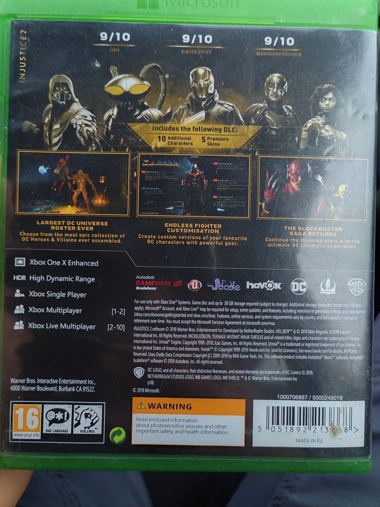 Injustice 2 legendary edition xbox one s x series