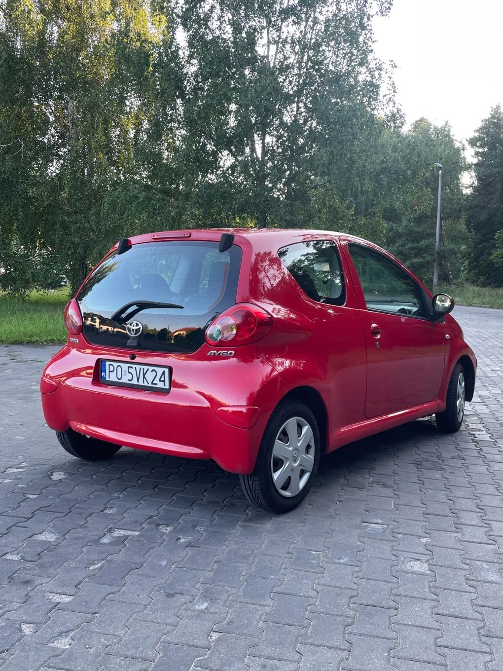 Toyota Aygo Toyota Aygo I, Klimatyzacja, niski przebieg