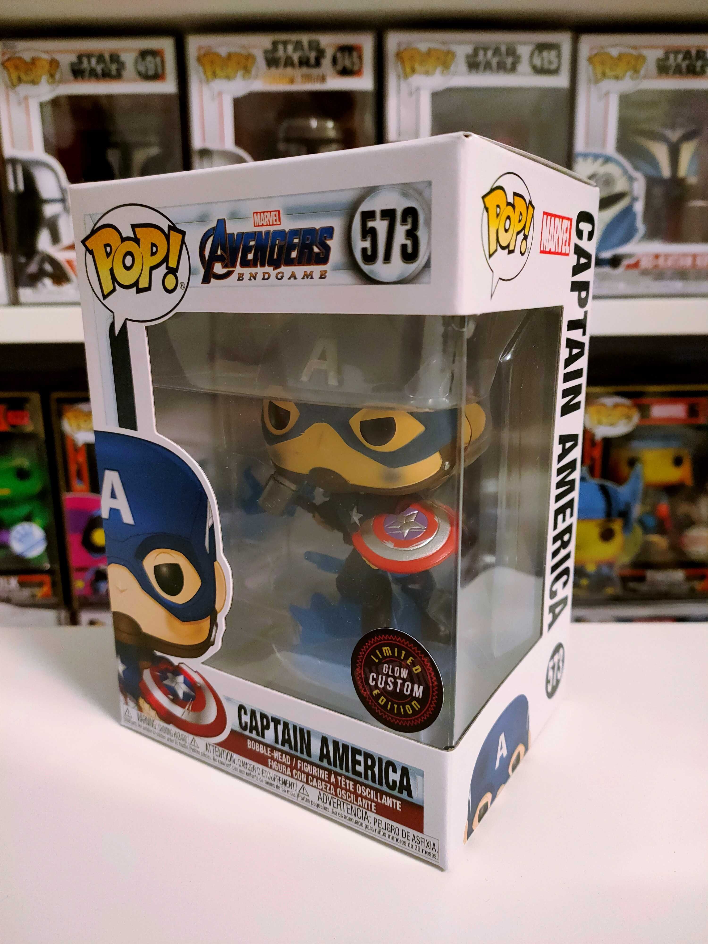 Custom POP - Captain America (Marvel - Avengers Endgame) - C-GITD #573