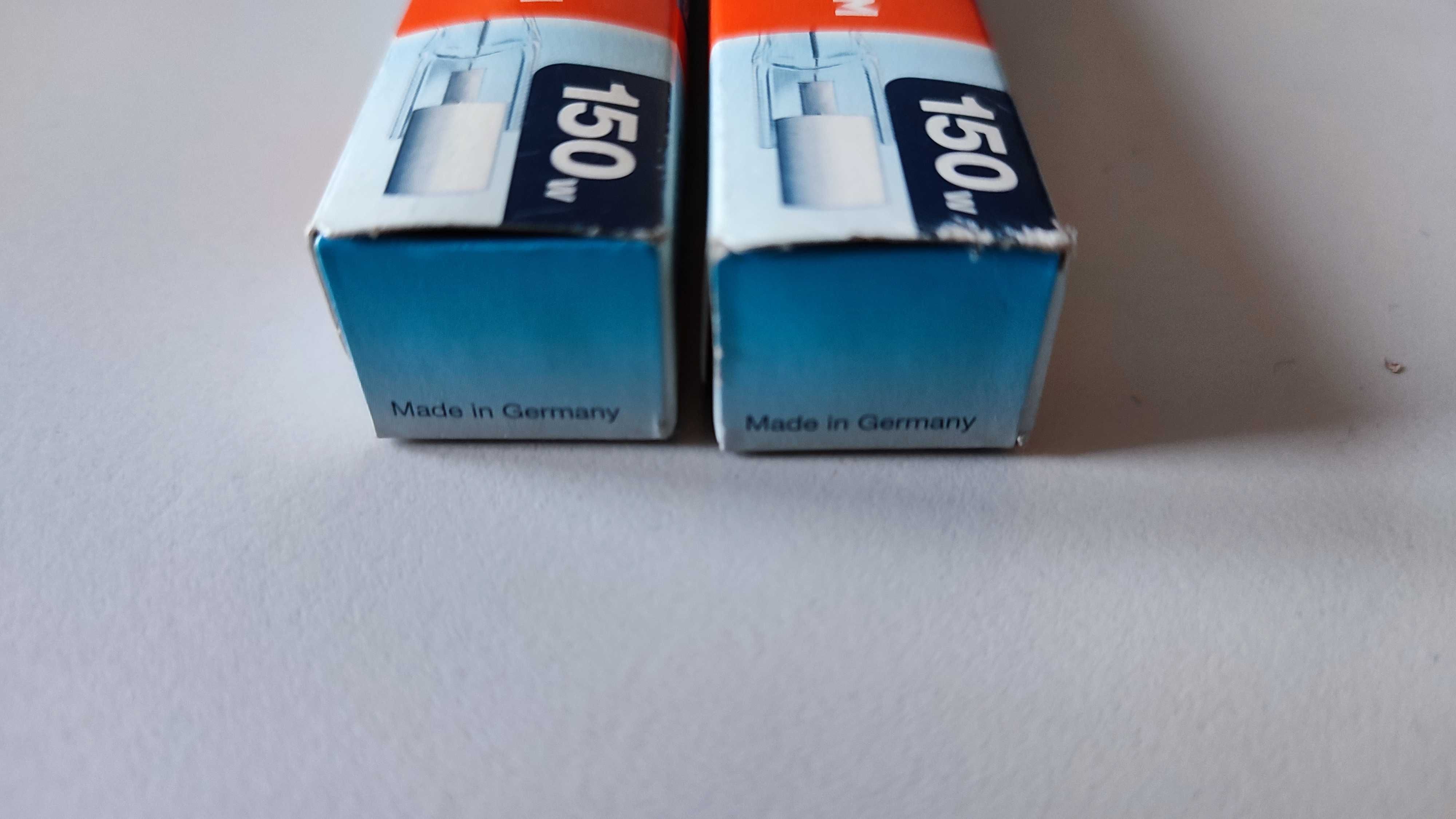 2 x Żarówka halogenowa żarnik OSRAM Haloline R7s 230V 150W 78 mm