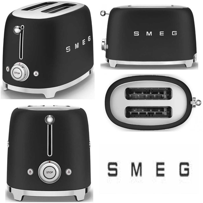 Тостер Smeg TSF01BLEU смег