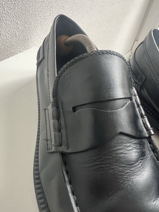 Tod’s оригинальные мужские кожаные лоферы