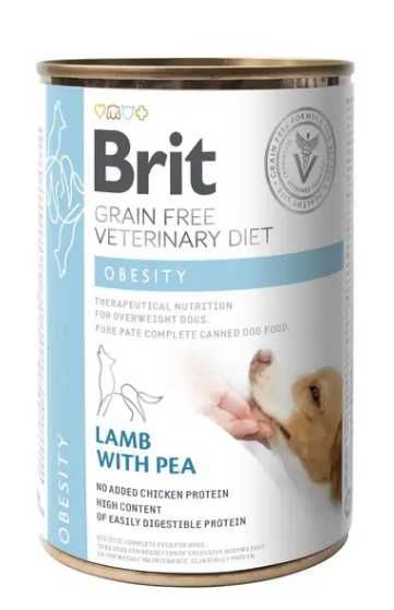 Лікувальний вологий корм консерви для собак Brit VetDiets 400 г