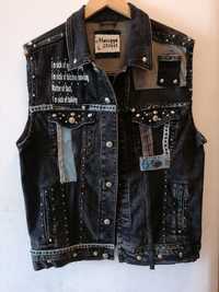 Denim Vest B. I. G Notorious