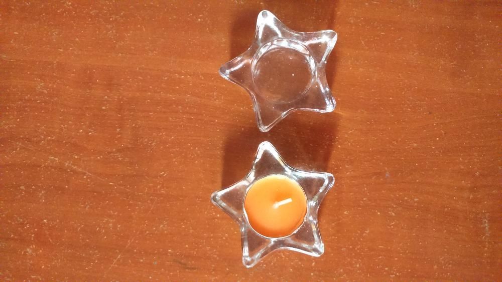 Bases para velas em forma de Estrela