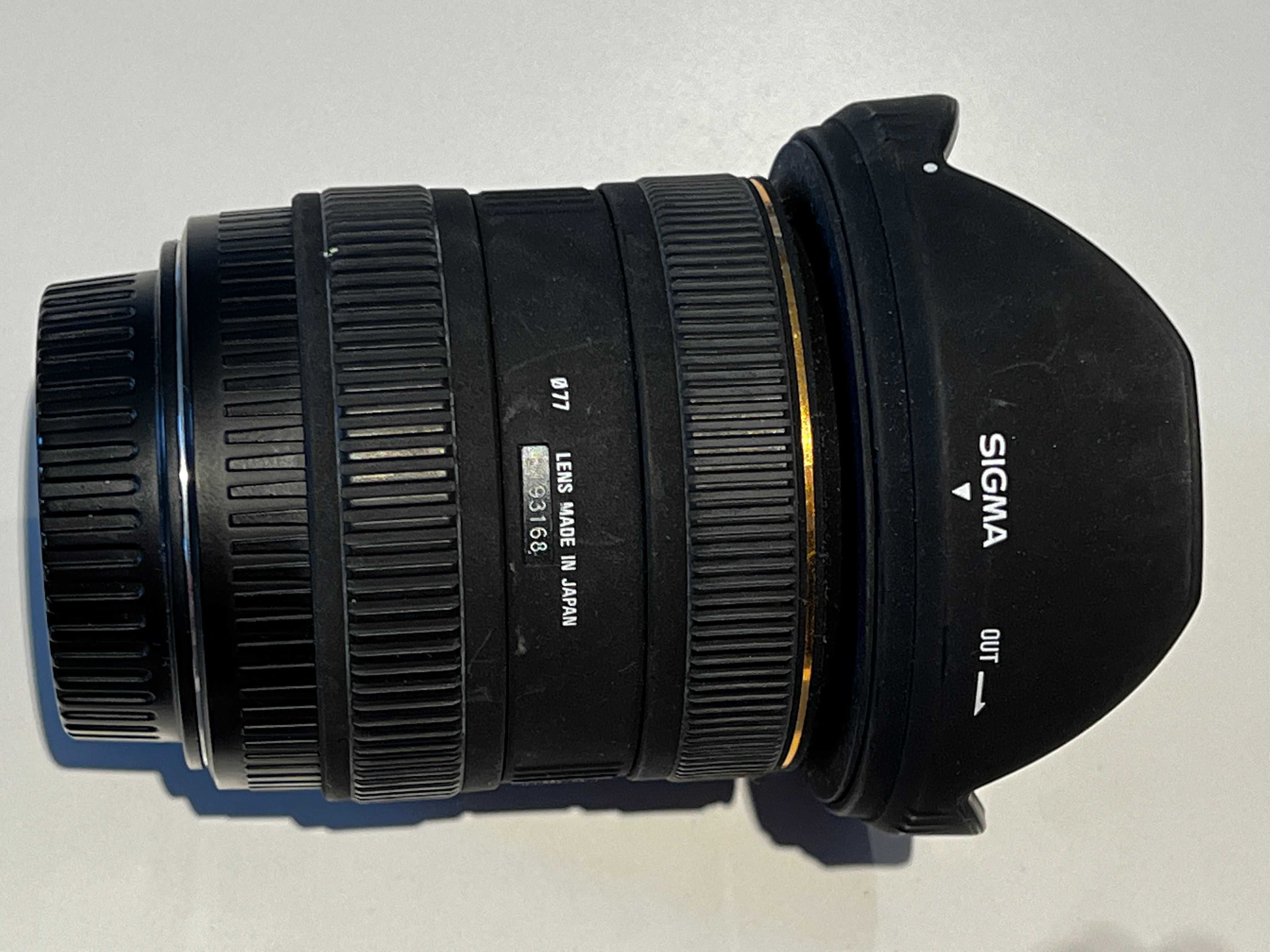 Obiektyw Sigma 10-20mm F4-5.6 EX DC HSM CANON