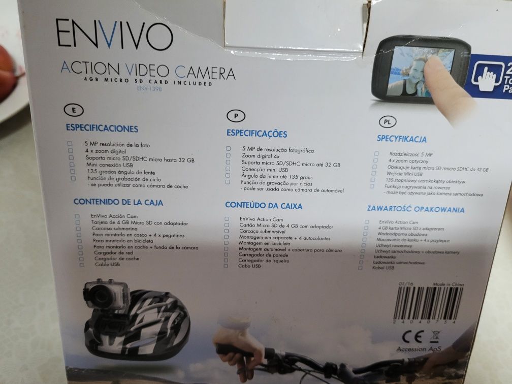 Go pro vídeo camera