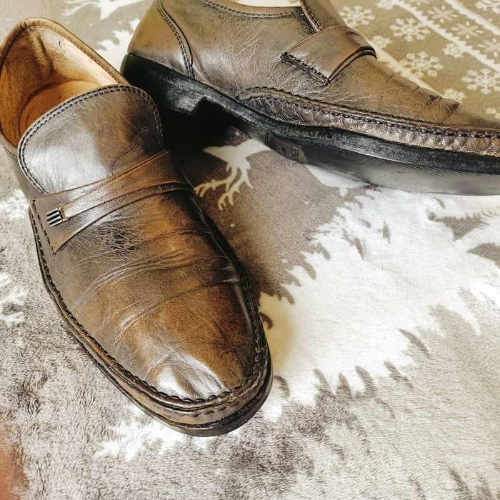Mokasyny vintage typu loafersy  . Rozmiar 43 . Wkładka 28 cm .