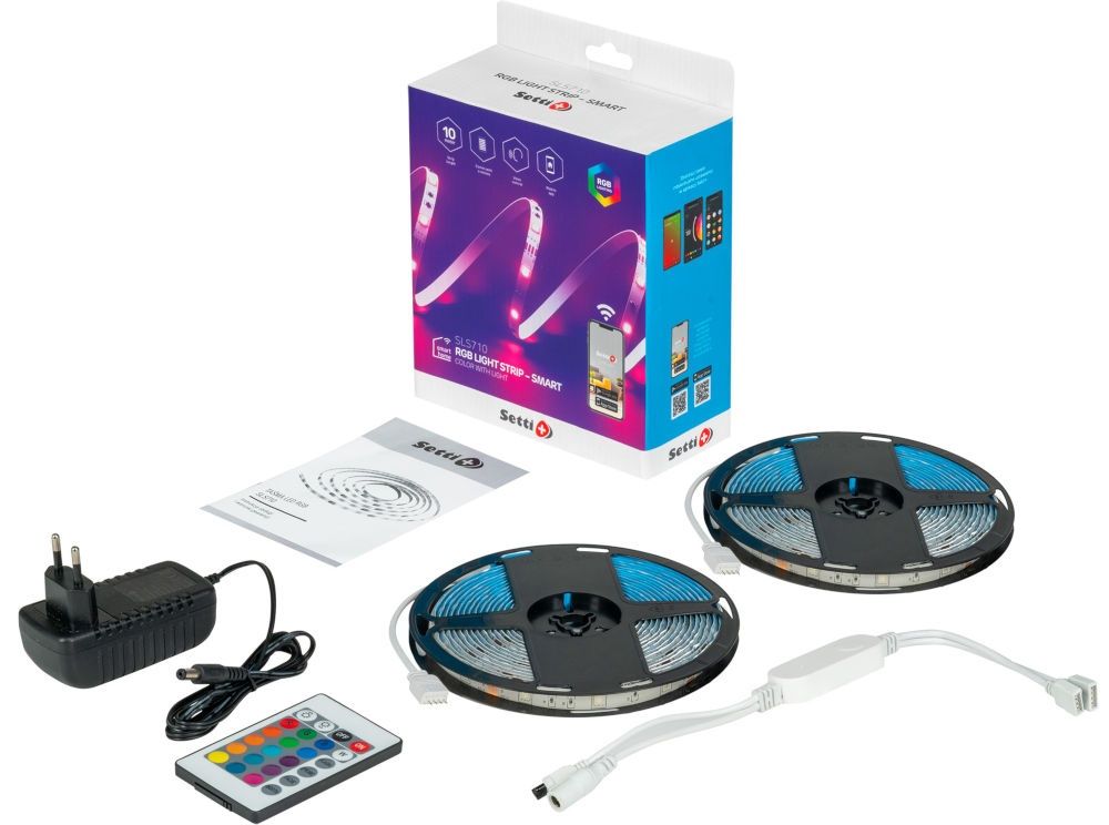 Taśma LED 10m Setti+ SLS710 Smart home brak zasilacza i sterownika