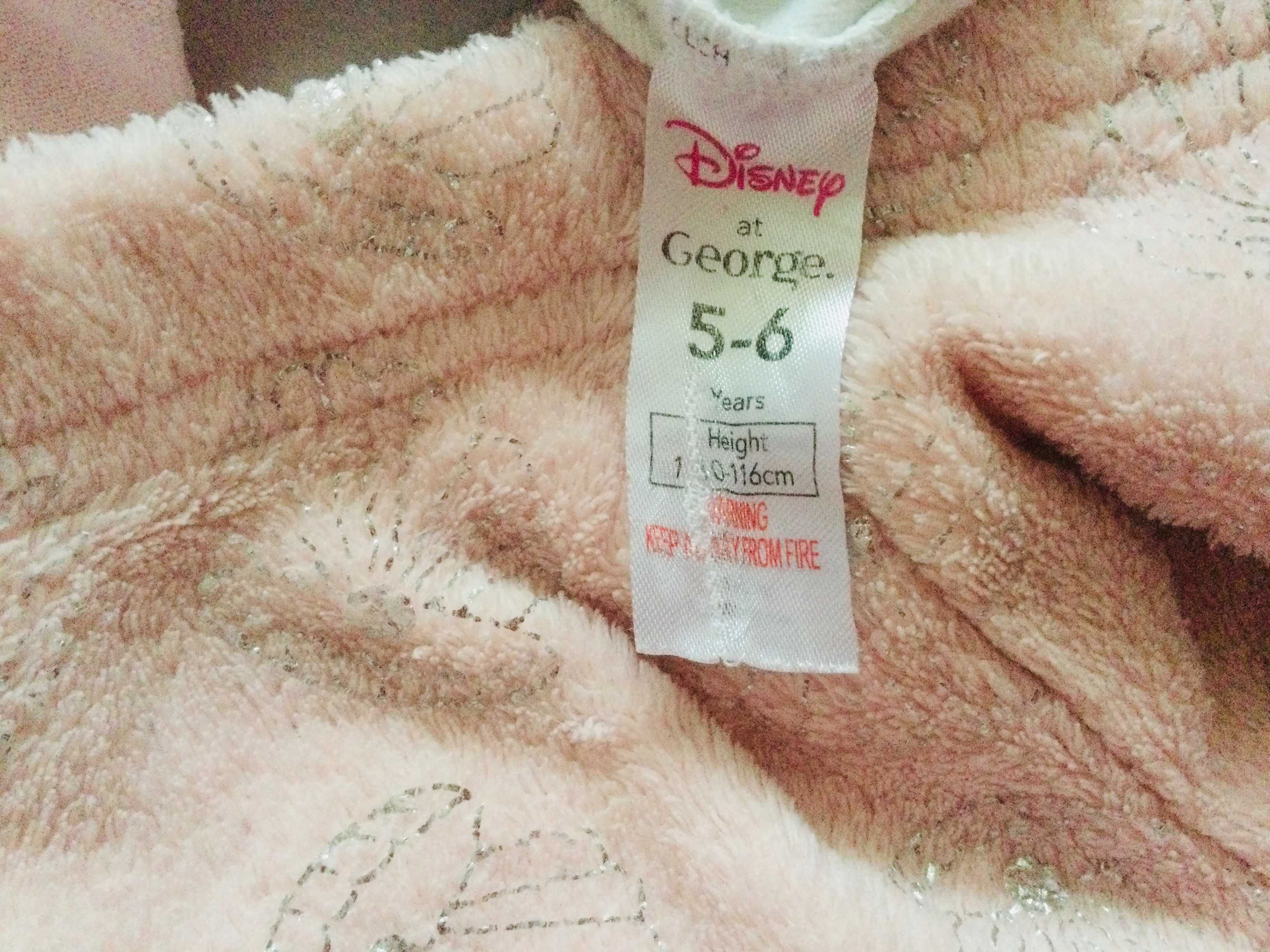 5-6 років, 116 зріст Disney by George флісова піжама з Принцесами