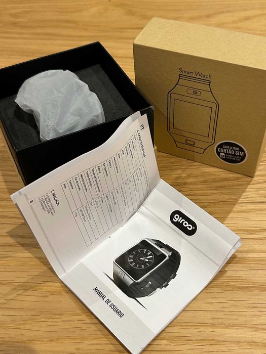 Smart Watch Giros - Suporta cartão SIM